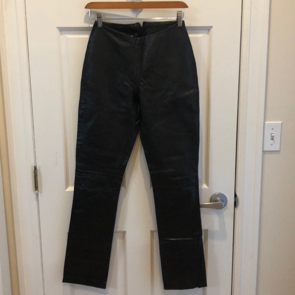 Leather pants